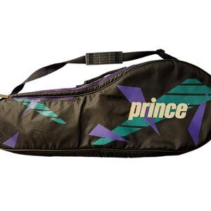 Prince Four 4 Racquet Racket Tennis Bag Case Only with Shoulder Strap Black